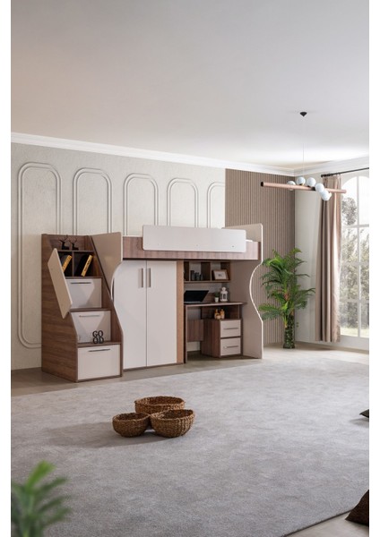 Ranza, Milano Dolaplı Çalışma Masalı Modern Ranza+ 1 Adet Comfort Yatak fiyatları