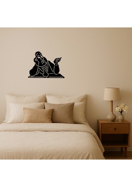 Düşünen Ofis Adamı Mdf Duvar Tablosu - ALVN8299-4932