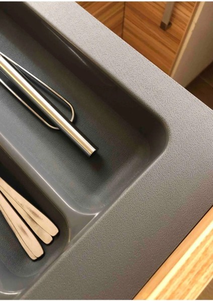 Desenli Gri Kaşıklık, Antibakteriyel, 67X49, Şık ve Fonksiyonel Mutfak Düzeni. fiyatları