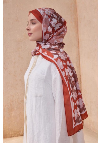 Fresh Tela Şal 4 - 09 Turuncu Karışık Desen 49705