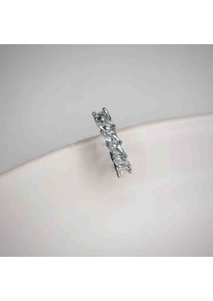 Özel Seri Zirkon Taşlı Suyolu Earcuff Kıkırdak