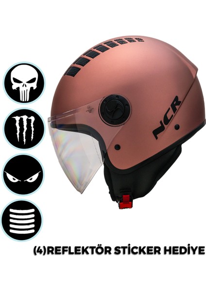 Air Çenesiz Kask (Ece Belgeli)