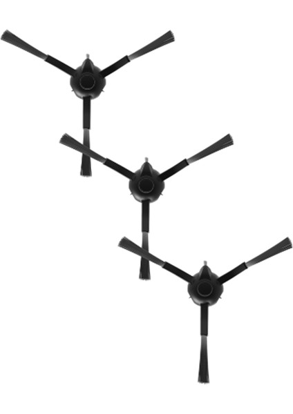 Philips Uyumlu Homerun 3000 Serisi Aqua XU3110 Robot Süpürge Yan Fırçası 3 Adet