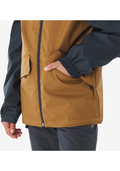 Quechua Çocuk 3'ü 1 Arada Outdoor Mont - 7/15 Yaş - Kahverengi/gri - NH100 indirimleri