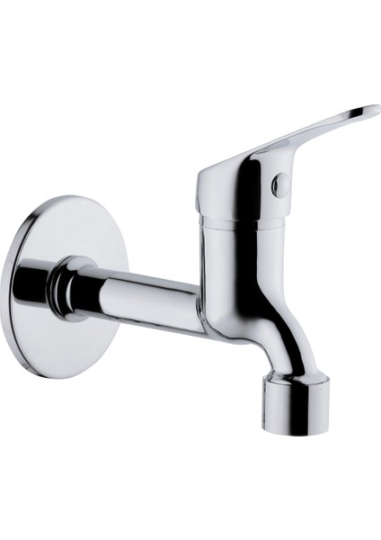 Aç Kapa Mix Musluk Lavabo Bahçe Çeşmesi Perlatörlü Pirinç