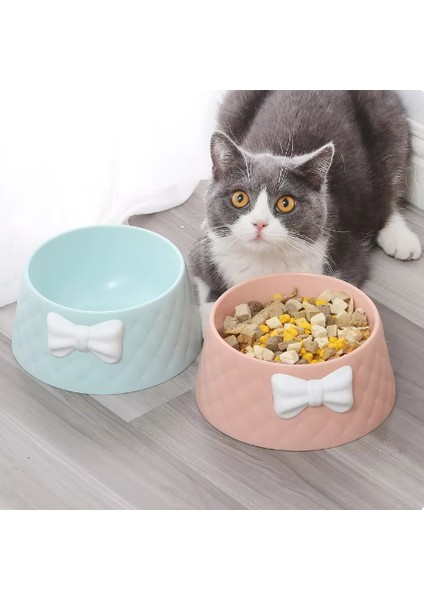 Mikopet Şık Desenli Fiyonklu Mama Kabı modelleri