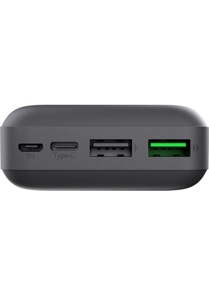 PSM128 Micro USB Type-C Girişli 20.000 Mah Taşınabilir Şarj Cihazı Powerbank Gri fiyatları