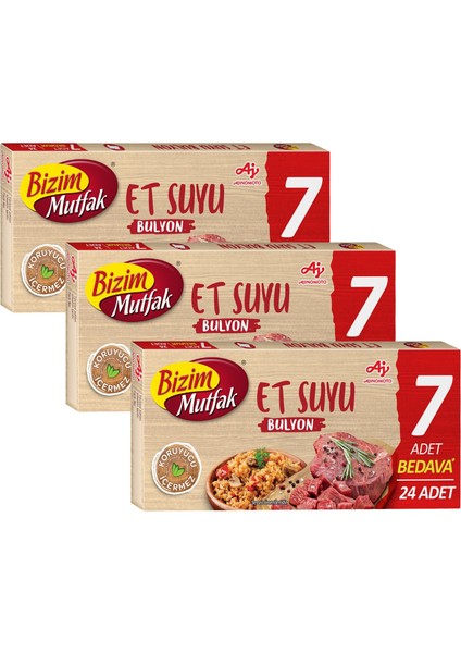 Bulyon Et Suyu 24'lü 240 gr x 3 Adet