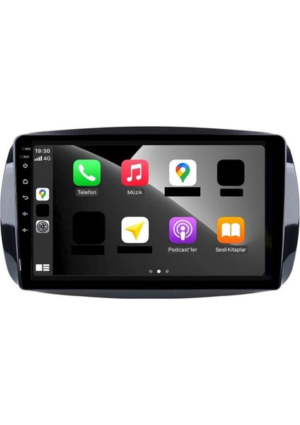 Mercedes Smart 2k Görüntü Kalitesi Android 15 Multimedya Sistemi 8+256 Myway (2015-2019) fiyatları