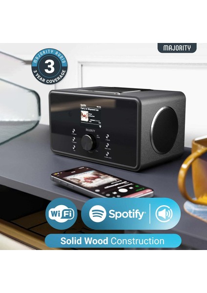 Bard Radyo Bluetooth Hoparlör Siyah (Wifi)