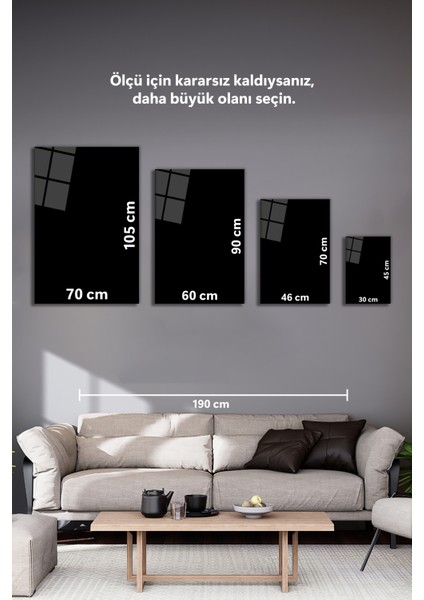 Kaya Arasında Göl Cam Tablo, Modern Ev ve Ofis Dekoru, Hediyelik Duvar Dekorasyonu, Kırılmaz Cam fırsatları