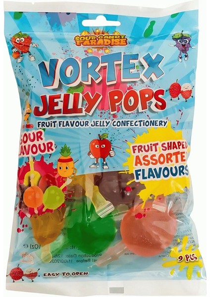 Vortex Jelly Pops - Sour Flavour 315G