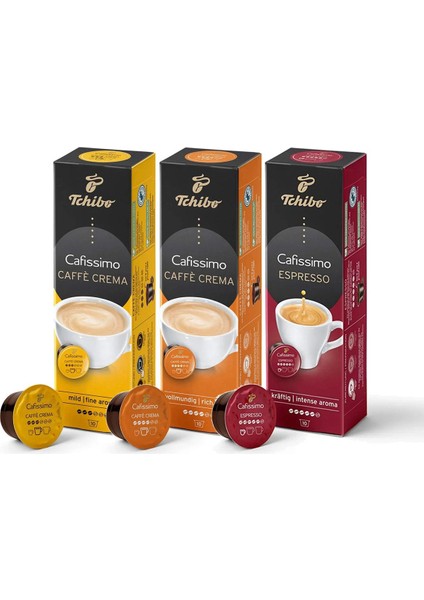 Cafissimo En Iyiler 30 Adet Kapsül Kahve Sadece Cafissimo Makineler ile Uyumludur Best Of