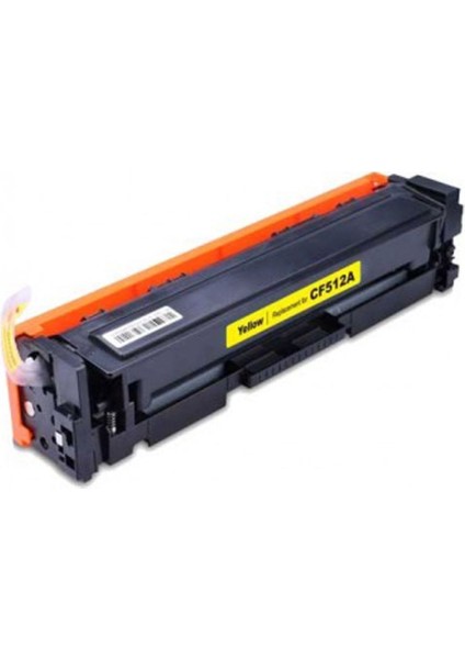 Hp M154N CF512A 204A Muadil Yellow Toner Çipli 1000 Sayfa fiyatları