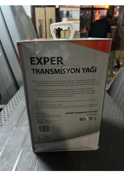 Transmisyon Yağ 18 Litre Sdf Parts fiyatları