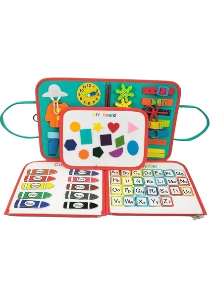 Keçe Meşgul Tahtası Erken Öğrenme Tahtası Yürümeye Başlayan Çocuk Öğretim Yardımcıları Çocuk Oyuncakları Puzzle Tahtası Keçe Öğrenme Tahtaları (Yurt Dışından)