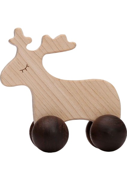 Ceviz Mini Renkli Araba Çocuk Erken Eğitim Eğitici Yapı Taşları Oyuncaklar Bebek Arabası (Yurt Dışından)