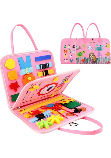 Keçe Meşgul Tahtası Erken Öğrenme Tahtası Yürümeye Başlayan Çocuk Öğretim Yardımcıları Çocuk Oyuncakları Puzzle Tahtası Keçe Öğrenme Tahtaları (Yurt Dışından)