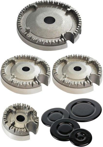 Bosch Pop6C9P30L/01-02/ Pop6C6O10O/01-02-03-04/ Pbp6C5B82O/01-02-03 Uyumlu Ocak Bek Takımı (8 Parça)