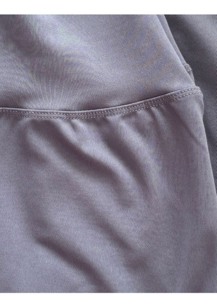 Büyük Beden Tayt Dalgıç Kumaş Yüksek Bel ( Antrasit, 2xl) fırsatları