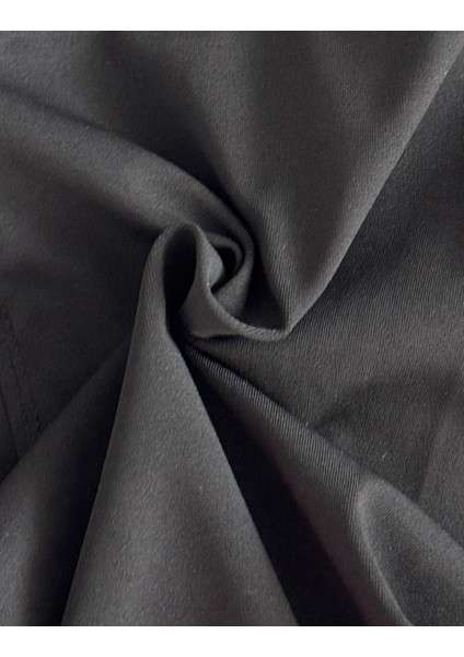 Toparlayıcı Yüksek Bel Kadın Günlük Spor Parlak Tayt ( Siyah, L )