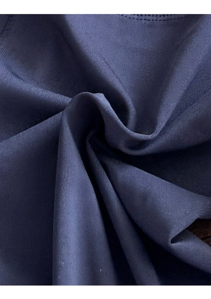 Büyük Beden Tayt Dalgıç Kumaş Yüksek Bel ( Lacivert, 2xl) indirimleri