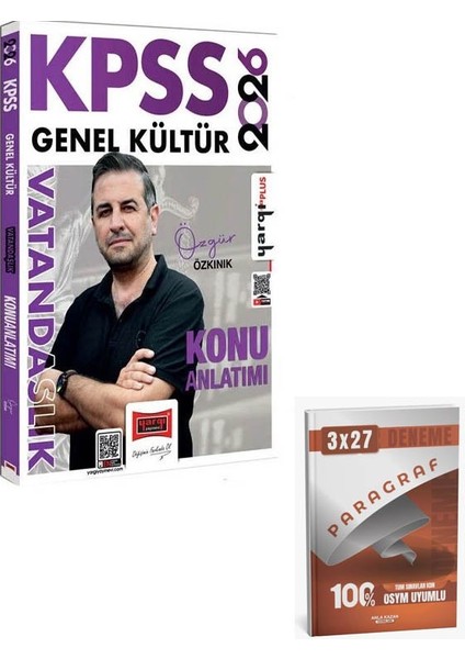 Yargı 2026 Kpss Vatandaşlık Konu Anlatımı+Anla Kazan Paragraf Deneme