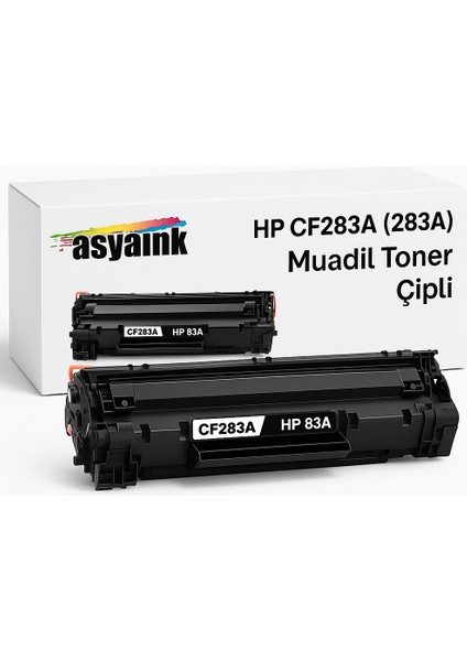 Hp M125A 283A Muadil Toner Çipli 1600 Sayfa Asyaink