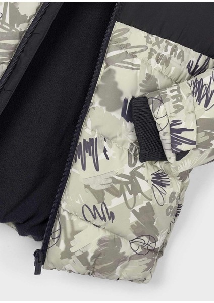 Erkek Çocuk Basklı Şişme Mont fırsatları