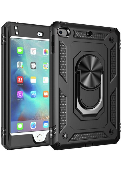 iPad Mini 5. Nesil - Uyumlu Uyumlu Vlmr Tablet Vega Kapak-Siyah