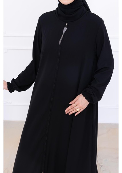 Medine Ipeği Mevlana Ferace Siyah