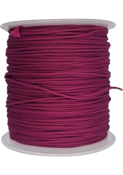 Paraşüt İpi 0.8 mm Fuşya Renk 1 Makara 100 Metre