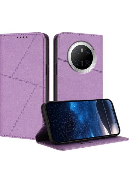Kart Yuvaları ve Kickstand ile Huawei Mate 70 Darbeye Dayanıklı Kapak Için Kılıf (Yurt Dışından)