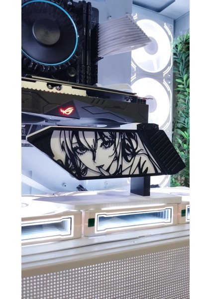 Cute Girl Ekran Kartı Tutucu Ayarlanabilir (8-11 Cm) Gpu Holder fiyatları