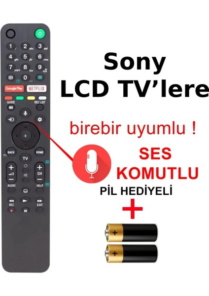 Rmf TX500E LCD Tv'lere Birebir Uyumlu Sesli Komut Özellikli