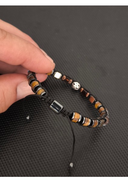 925 Ayar Gümüş-Sertifikalı Baltık Damla Kehribar-Kaplangözü Doğaltaş Bileklik Takı Aksesuar Erkek Bileklik Kadın Bileklik