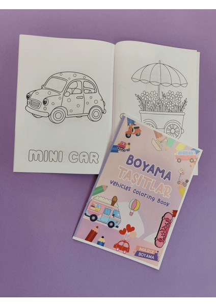 Eğlenceli Taşıtlar Boyama Kitabı 2 - Ingilizce Isimlerle Eğitici fırsatları