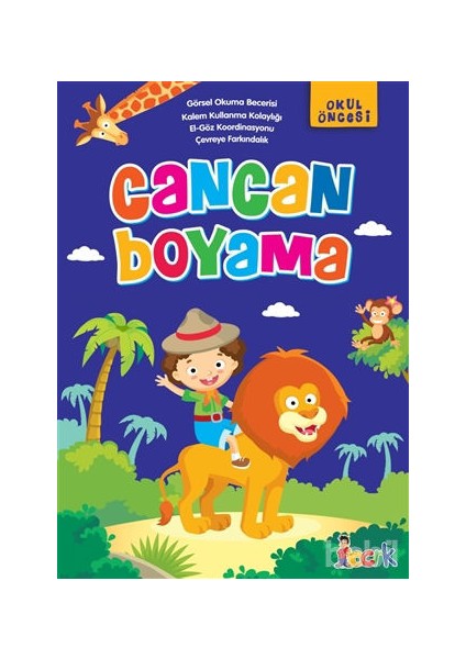 Cancan Çocuk Boyama Kitabı