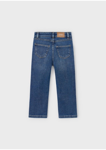 Kız Çocuk Geniş Paça Kot Pantolon fiyatları