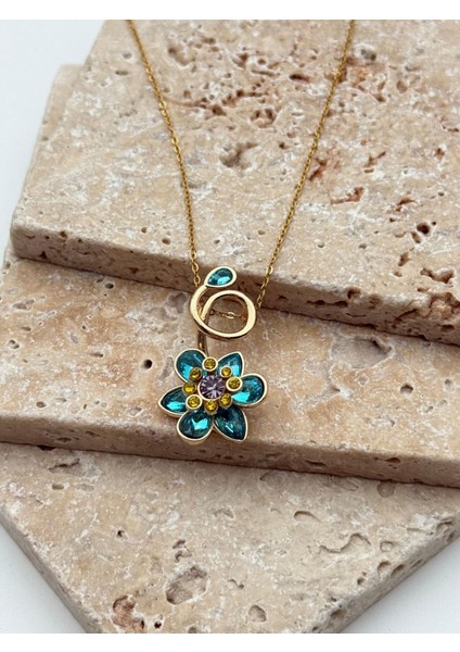 316L Çelik Fleur Kolye fırsatları