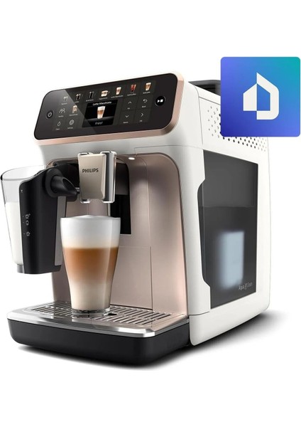 New EP5500 Serisi Tam Otomatik Lattego Espresso Makinesi Silentbrew 20 Sıcak ve Soğuk Içecek + Hassas Mutfak Tartısı