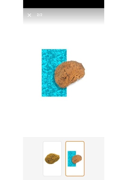 Turuncu Doğal Deniz Süngeri, Temizlik ve Cilt Bakımı Için Harika Bir Seçim fiyatları