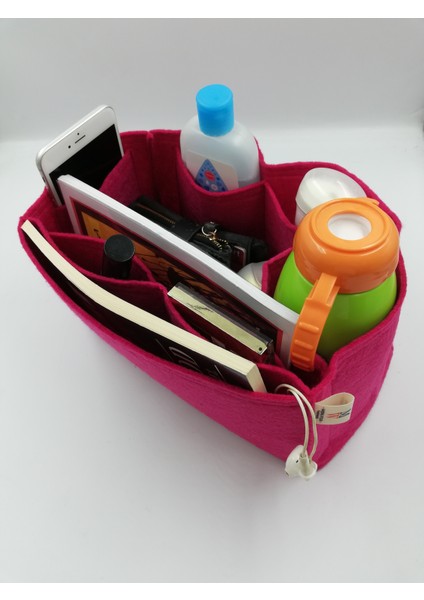 Tek Suluklu Canta Icı Duzenleyıcı Fusya Renk