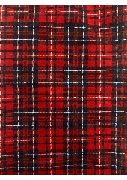 Ekose Desenli Beli Lastikli Unisex Pijama Altı indirimleri