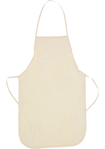 Doğal Ham Bez Mutfak Önlüğü 65X80 Cm, Şık ve Kullanışlı Mutfak Aksesuarı