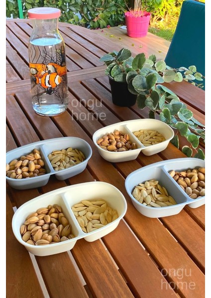 Çerezlik Kase Sosluk Iki Bölmeli Sunum Tabağı indirimleri