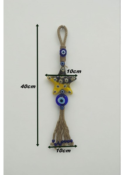 Parlak Sarı Deniz Yıldızı Boncuklu Şık Aksesuar modelleri