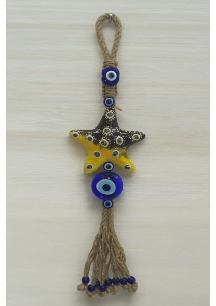 Parlak Sarı Deniz Yıldızı Boncuklu Şık Aksesuar fırsatları