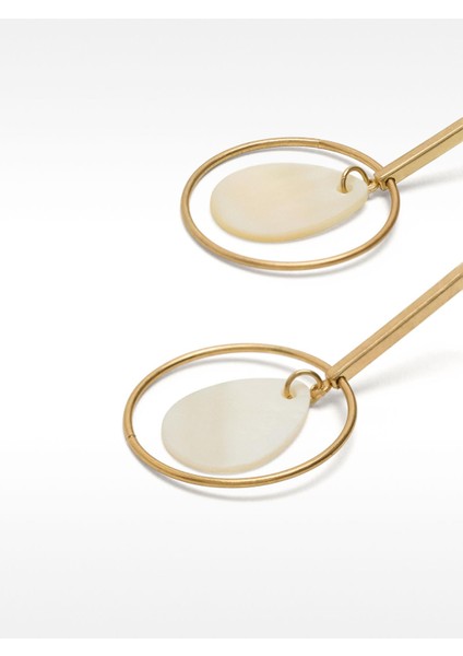 Halka ve Deniz Kabuklu Çubuk Küpe fiyatları