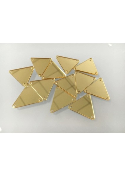 Parlak Aynalı Akrilik 4cm, 100 Adet, Beyaz, Işıltılı ve Şık Tasarım